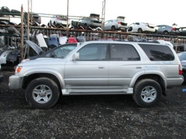 2000 TOYOTA 4RUNNER SR5 SILVER 3.4L AT 4WD Z16509